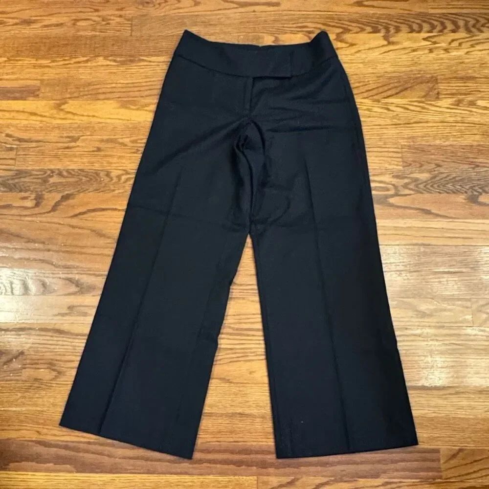 Milly Black Wool & Cashmere Pants | 6
